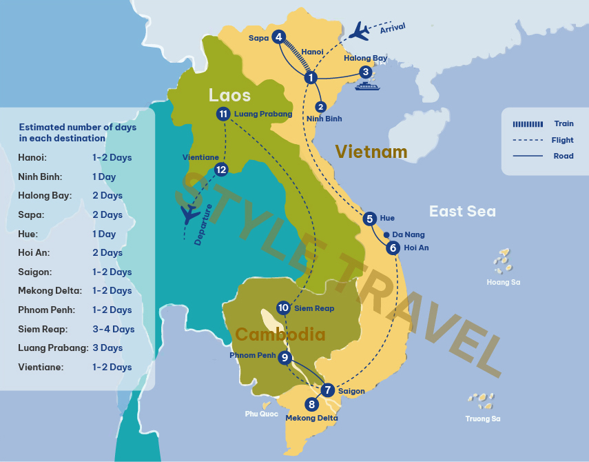 travel vietnam indochina