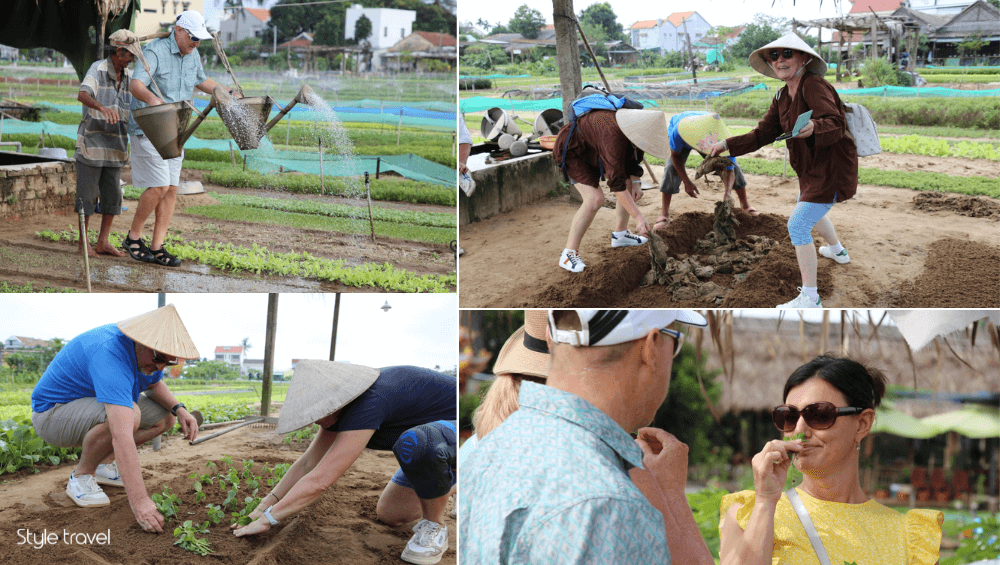 Visit Tra Que Vegetable Village