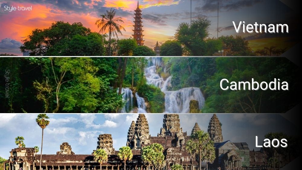 How many days do you need for Vietnam, Laos, and Cambodia