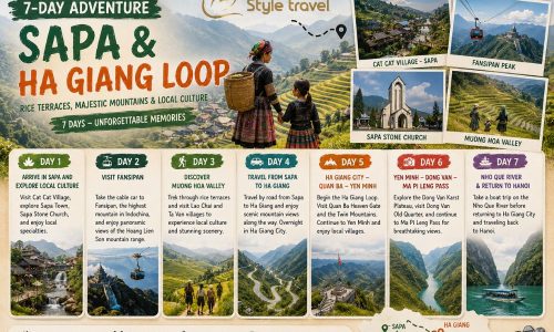 7 day Sapa and Ha Giang