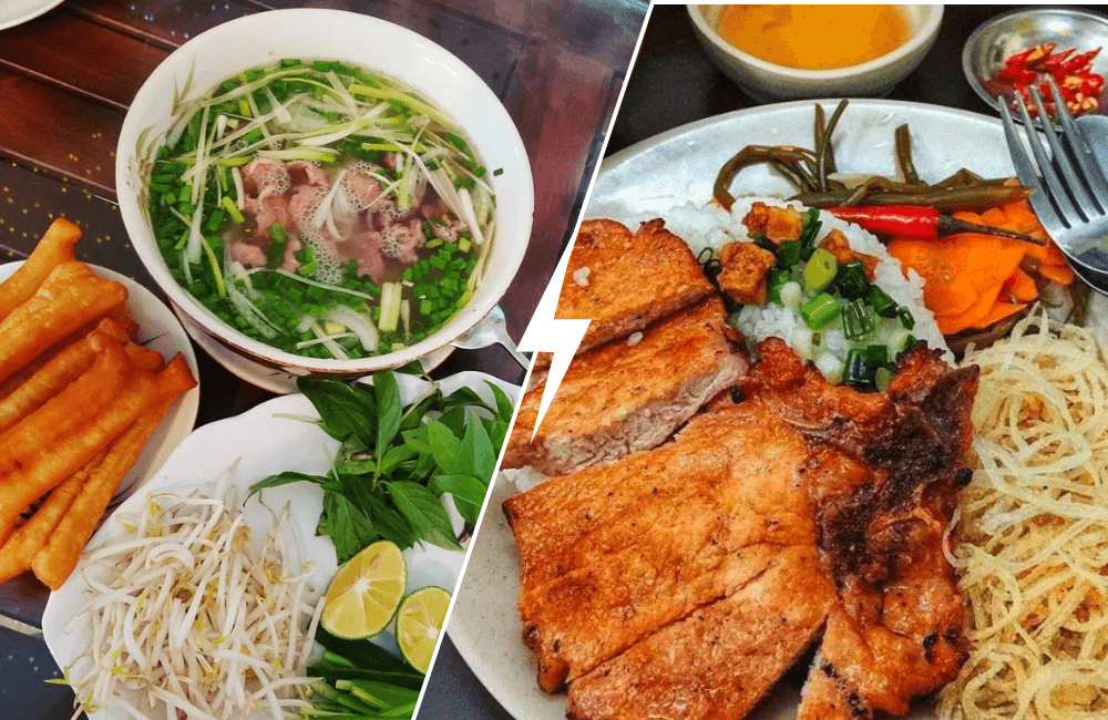Food culture HN vs HCMC