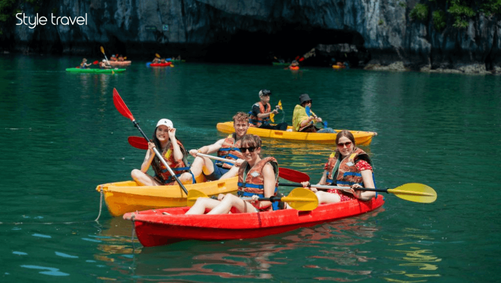 Go Kayaking in Ha Long Bay