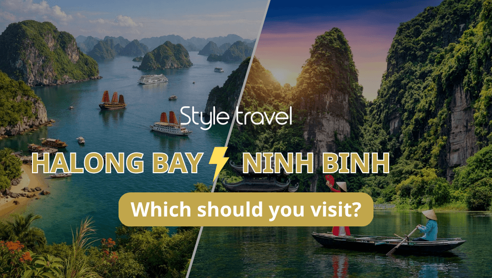 Halong bay vs Ninh Binh